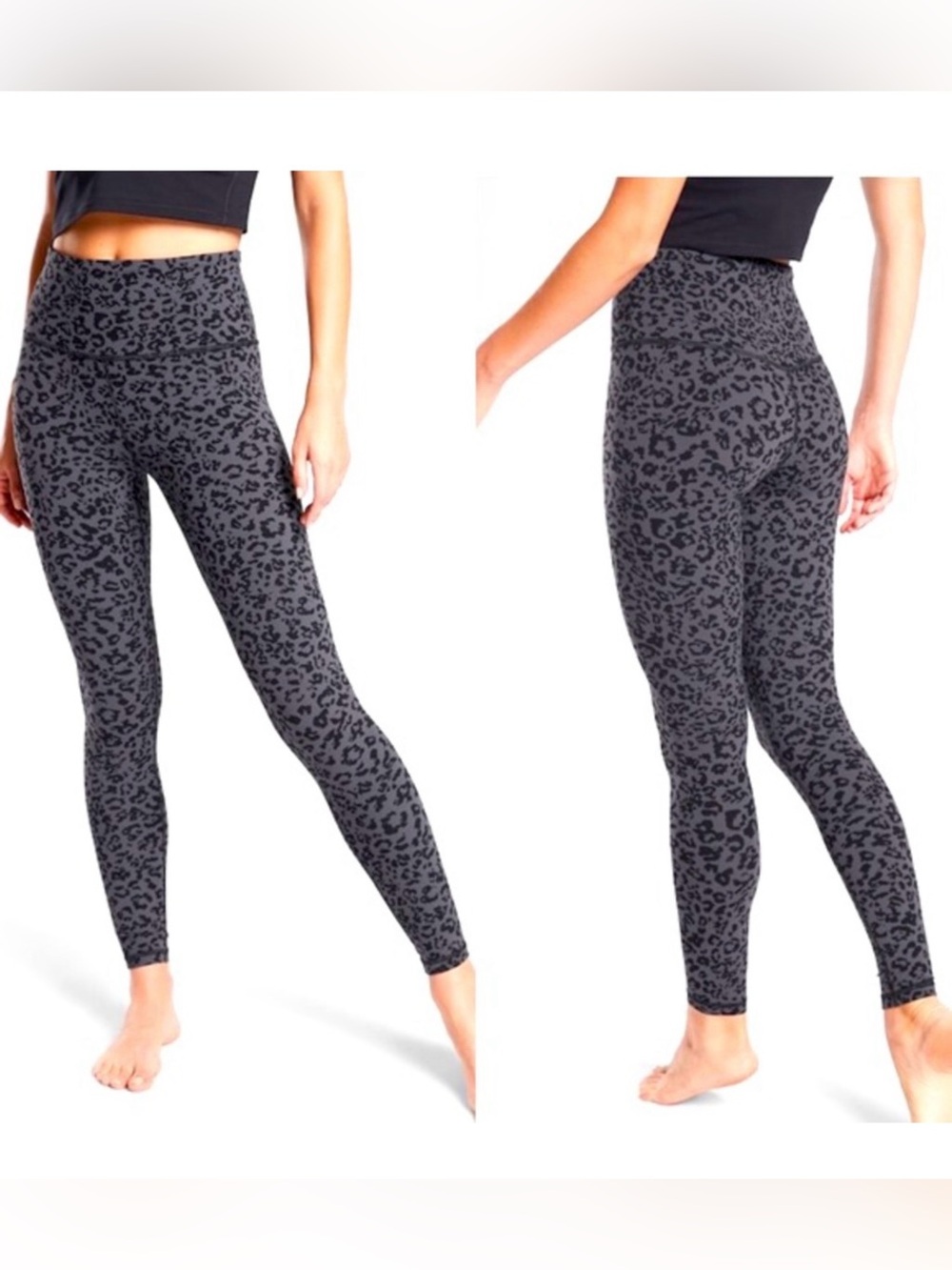 Athleta Elation Leopard Print Leggings